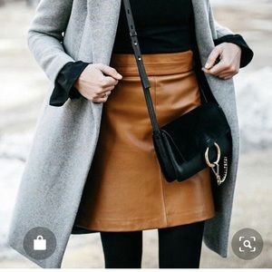 Camel color skirt